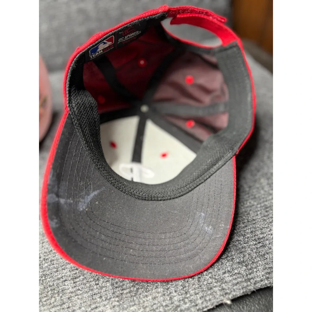 Philadelphia Phillies OC Sports Youth Red Mesh Adjustable Baseball Cap Hat MLB